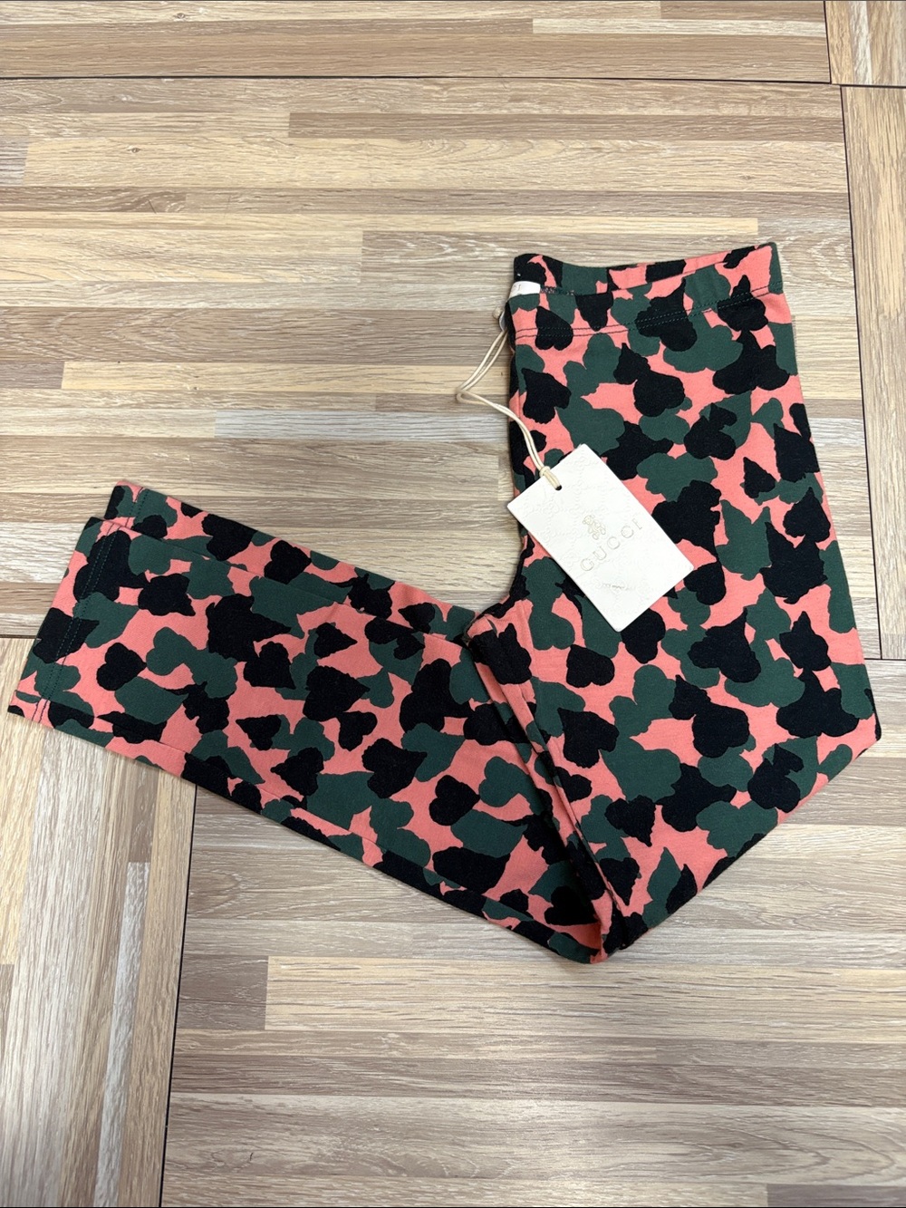 Gucci Kids Camouflage Print Leggings